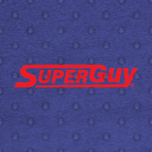 retro classic Super Guy by anlufe